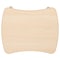 Flash Furniture Rectangle 21.875 W, 26.625 L, 23.5 H, Plastic, Steel, Brown YU-YCY-098-0032-RECT-TBL-NAT-GG - alternate 3